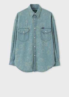 ＜Paul Smith (Women)＞ウィメンズ　Ｐａｕｌ　Ｓｍｉｔｈ　＋　Ｌｅｅ　ワークシャツ（１５５９０２ＷＬＢ９２４６）