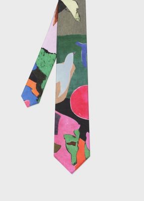 ＜Paul Smith (Men)＞”Ｒｉｖｅｒ　Ｃｏｌｌａｇｅ”　タイ（１６００００５５２ＭＩＲ）