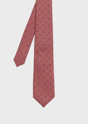 ＜Paul Smith (Men)＞マルチカラードット　タイ（１６００２９５５２ＭＪ）