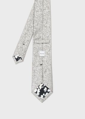 シルバーペイズリー タイ（160104552MJ） | Paul Smith