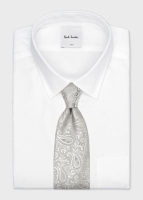 シルバーペイズリー タイ（160104552MJ） | Paul Smith