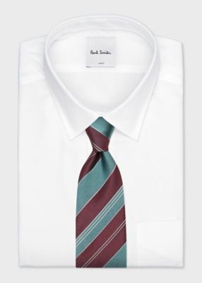 ワイドパネルストライプ タイ（160131552MT） | Paul Smith