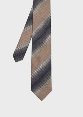 ＜Paul Smith (Men)＞メランジストライプ　タイ（１６０１３３５５２ＭＴ）