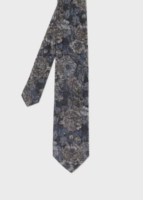 フローラルジャカード タイ（160142552MT） | Paul Smith