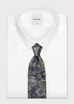 フローラルジャカード タイ（160142552MT） | Paul Smith