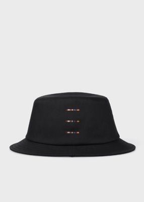 Paul Smith (Men)/ポール・スミス シグネチャーストライプディテール　バケットハット（１６０３００ＢＨＡＴＨ）