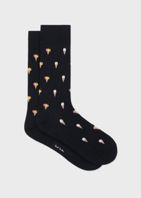 ＜Paul Smith (Men)＞アイスクリーム　ソックス（１６０６２０ＣＳ）