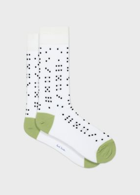 ＜Paul Smith (Men)＞”Ｄｉｃｅ”　ソックス（１６０６２１ＣＳ）