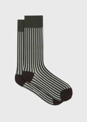 コントラストストライプ ソックス（160624CS） | Paul Smith