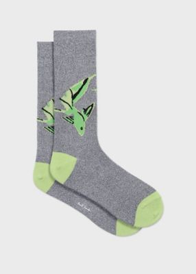 ＜Paul Smith (Men)＞”ＬＡ　ＰＥＣＨＥ”　ソックス（１６０６２９ＣＳ）