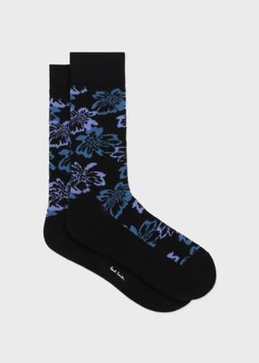 ＜Paul Smith (Men)＞”Ｒｉｓｏ　Ｈａｗａｉｉａｎ”　ソックス（１６０６３０ＣＳ）