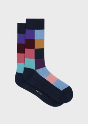 カラーブロック ソックス（160635CS） | Paul Smith (Men