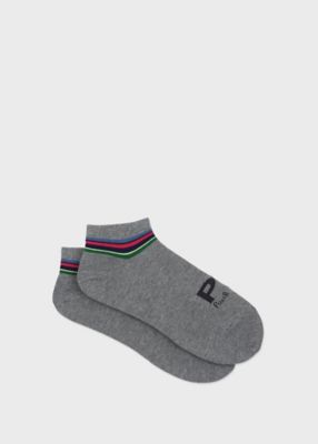 ＜Paul Smith (Men)＞”ＰＳ　Ｌｏｇｏ”　ショートソックス（１６０６６１ＳＮ）