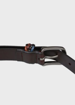 マルチカラーメッシュ レザーベルト（160703CM） | Paul Smith