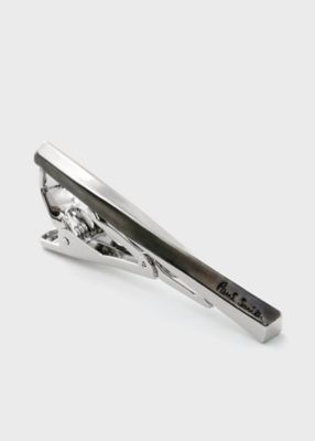 ブラック ツイストコンビ タイバー（160907250B） | Paul