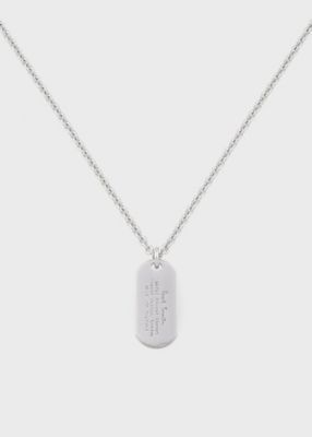 ＜Paul Smith (Men)＞ドッグタグ　ネックレス（１６０９１１２１０）
