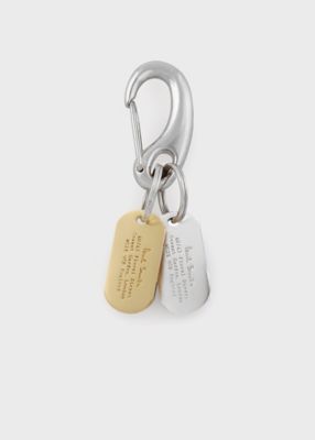 ＜Paul Smith (Men)＞ドッグタグ　キーリング（１６０９１１２３０）