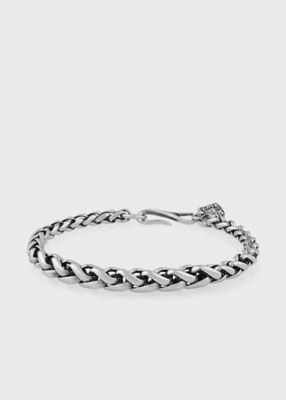 ＜Paul Smith (Men)＞”Ｗｏｖｅｎ　Ｃｈａｉｎ”　ブレスレット（１６０９４６２４０Ｗ）