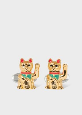 Manekineko” カフス（160950220） | Paul Smith