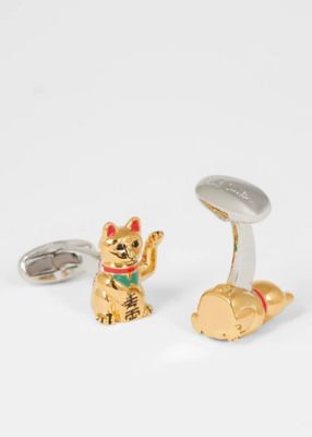 Manekineko” カフス（160950220） | Paul Smith
