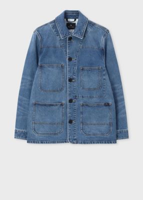 デニム アシンメトリーポケット カバーオール（162101885U