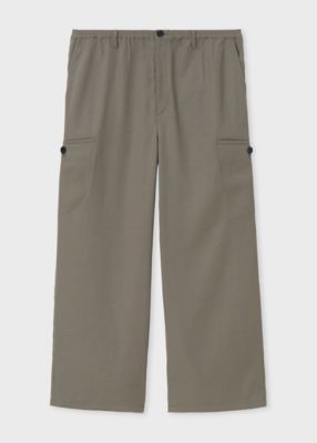 ダブルサテン ワイドカーゴパンツ（16210553P） | Paul Smith