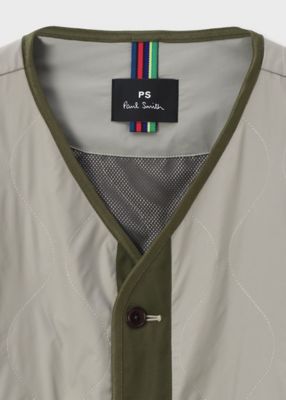 ミリタリーナイロン ノーカラーブルゾン（162111936Z