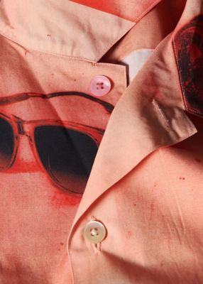 Sun Bleached Snaps” オープンカラーシャツ