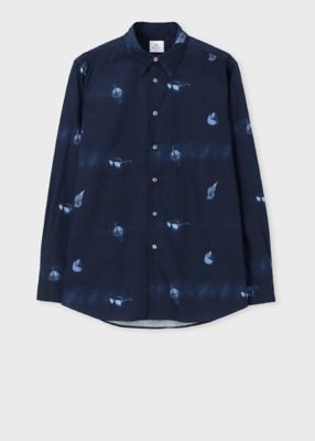 Sun Bleached Snaps” プリント シャツ