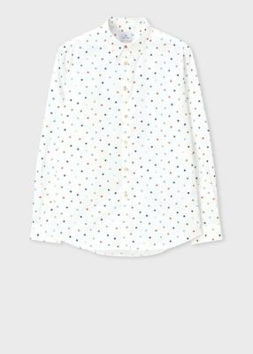 ＜Paul Smith (Men)＞マルチスクエアドット　シャツ（１６２３１１１４９Ｔ）