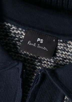 マルチボーダー ジップニットブルゾン（162403832Z） | Paul