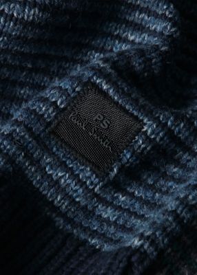 マルチボーダー ジップニットブルゾン（162403832Z） | Paul