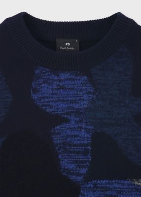 Fortune Floral” クルーネックニット