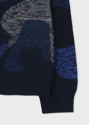 PaulSmith 新品 クルーネックニット マルチカラーリブ クルーネックニット（253401547Z） | Paul