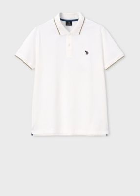 Paul Smith (Men)/ポール・スミス &rdquo;Ｓｐｏｒｔｓ　Ｓｔｒｉｐｅ　Ｚｅｂｒａ&rdquo;ライン　ポロシャツ（１６２５０２１５１ＬＮ）