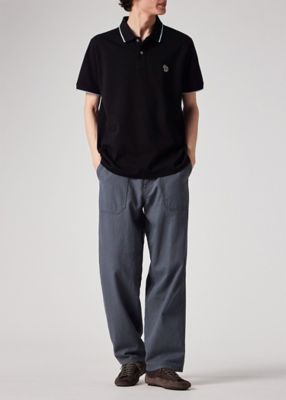 Sports Stripe Zebra”ライン ポロシャツ