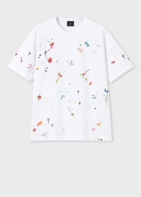 Watercolor Paint Floral” Tシャツ