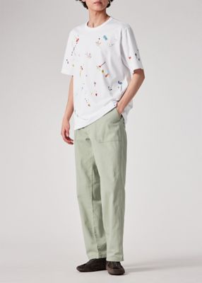 Watercolor Paint Floral” Tシャツ