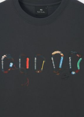 カラビナグラフィック 半袖Tシャツ（162554011R） | Paul