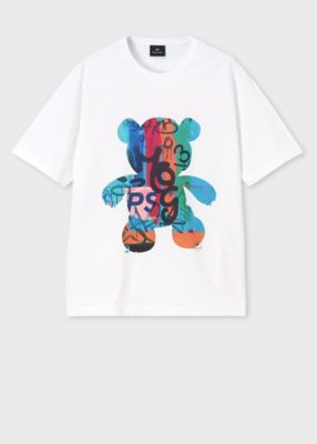 新品タグ付 ポールスミス Painted Bear半袖Tシャツ120cm Graffiti Bear” 半袖Tシャツ（162558220X