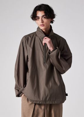PERTEX（R） ハーフジップ スタンドブルゾン