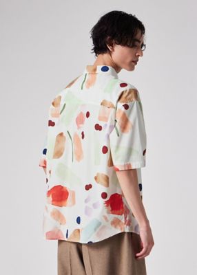 PS ポールスミス インスタントローズプリント 半袖シャツ 40 PS ポールスミス インスタントローズプリント 半袖シャツ 40 【公式通販】