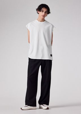 ヴィンテージライク ノースリーブTシャツ（162762EXNS01