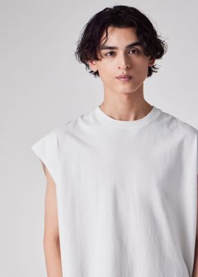 ヴィンテージライク ノースリーブTシャツ（162762EXNS01