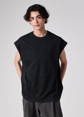 ヴィンテージライク ノースリーブTシャツ（162762EXNS01