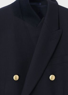 M'S STYLE ミリタリースタイル ダブルブレストジャケット　メタルボタン M'S STYLE ミリタリースタイル ダブルブレストジャケット メタルボタン