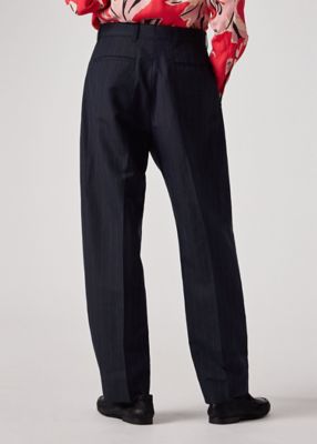 K*0様 Paul Smith ワイドトラウザーズ ブロードピッチ ピンストライプ ワイドトラウザーズ