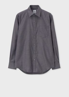 ＜Paul Smith (Men)＞”Ｇｅｏｍｅｔｒｉｃ　Ｐａｔｔｅｒｎ”　ドレスシャツ（１６３２１３９０２Ｐ）