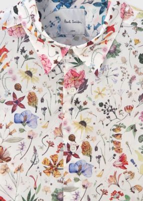 Watercolor Liberty” プリントシャツ