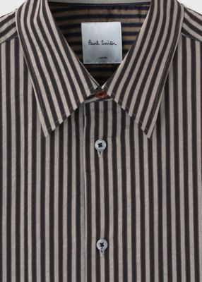 シックシンストライプ カジュアルシャツ（163303598Z